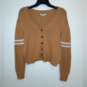 American Eagle Women’s Button-Up Cardigan With Stripes Size S